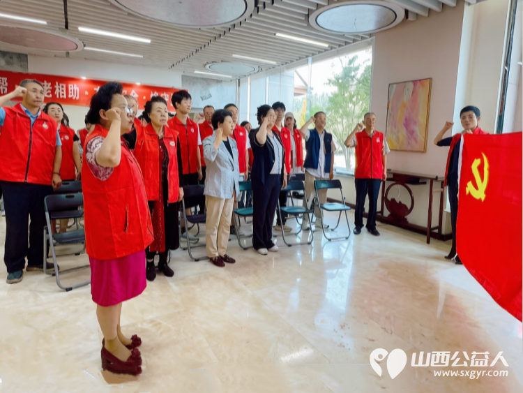 庆祝中国共产党成立105周年山西省老龄协会党课乐龄协老志愿者牢记使命跟党走 - 第4张 - 山西公益人 庆祝中国共产党成立105周年山西省老龄协会党课乐龄协老志愿者牢记使命跟党走 - 第4张