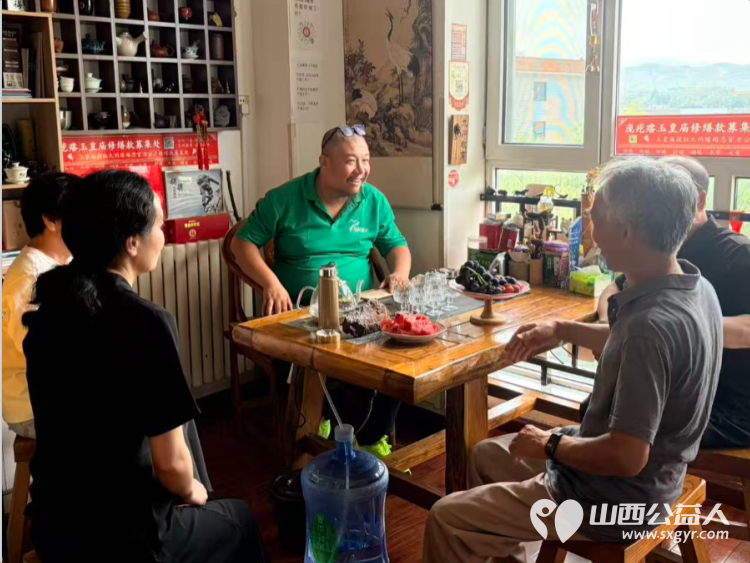 晋城市党史学会走进绿丝带志愿者协会开展交流研讨活动共同公益志愿服务协同发展以志愿传承初心赋能本地精神文明建设高质量发展 - 第6张 - 山西公益人 晋城市党史学会走进绿丝带志愿者协会开展交流研讨活动共同公益志愿服务协同发展以志愿传承初心赋能本地精神文明建设高质量发展 - 第6张
