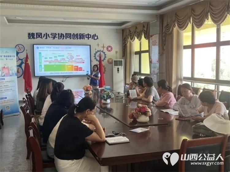 健康科普进校园公益筛查暖师心---运城市爱心驿站社会工作服务中心联合盐湖区志愿者协会“顶梁柱”肠道健康计划走进盐湖区魏风小学 - 第3张 - 山西公益人 健康科普进校园公益筛查暖师心---运城市爱心驿站社会工作服务中心联合盐湖区志愿者协会“顶梁柱”肠道健康计划走进盐湖区魏风小学 - 第3张