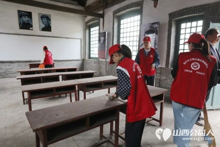 追寻红色足迹赓续革命精神----临汾市文明交通志愿者协会党支部组织党员志愿者前往刘北村革命基地及革命纪念馆开展红色研学与文物保护志愿服务活动 - 第7张