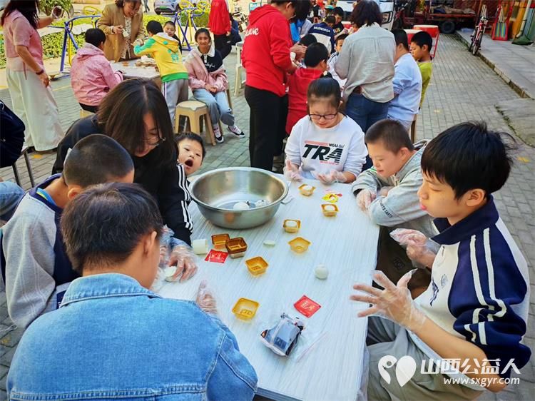 中秋快乐----来自朔州市慧灵尚德乐障碍者服务中心的祝福感恩一路遇见感谢所有善意 - 第4张