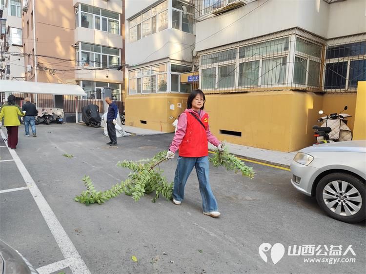 太原市菜园苑区志愿者携手迎泽区南内环二社区开展了楼前杂草集中清理志愿服务行动对楼前绿化带的杂草进行拉网式清理小区人居环境得到明显改善 - 第23张 - 山西公益人 太原市菜园苑区志愿者携手迎泽区南内环二社区开展了楼前杂草集中清理志愿服务行动对楼前绿化带的杂草进行拉网式清理小区人居环境得到明显改善 - 第23张