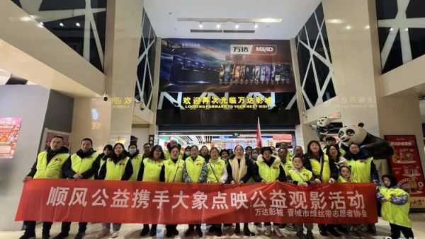 祝山西顺风公益十周年庆典举办圆满成功,晋城绿丝带公益志愿者观看山西顺风公益电影“烟火人间”