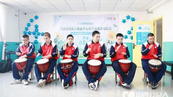 太原市灵星社区服务中心阳曲县残疾人康复中心4.2世界孤独症日农疗园地启动仪式