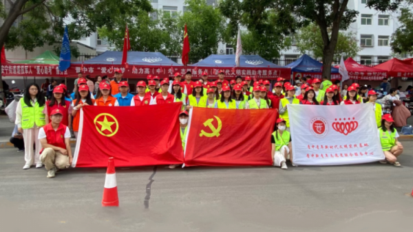爱心筑梦.助力高考,晋中新青年高校志愿者联合服务中心开展“2024助力高考”志愿服务活动