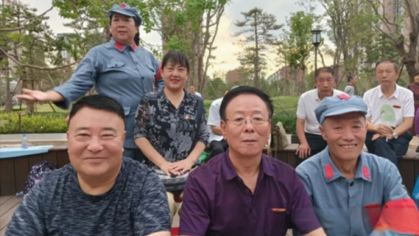 党建引领志愿红歌声飞扬颂党恩----临汾市文明交通志愿者协会党支部联合大美临汾合唱团服务队共庆党的生日