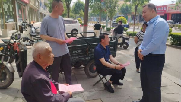 节水护水进基层环保志愿暖定襄----忻州市环保志愿者协会协同定襄县水利局走进定襄县城市公园休闲场所面向普通市民开展城市节水宣传周主题活动