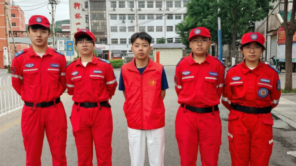 接力护航逐梦路志愿红再战中考｜中志协应急委柳林服务队圆满完成柳林一中中考应急保障工作温情志愿服务，守护万千考生平安应考