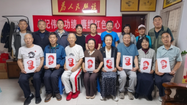 铭记伟人功绩赓续红色初心----三晋红色文化交流中心举办铭记伟人功绩赓续红色初心小型座谈会太原市广场舞协会郭芳林应邀参加了活动
